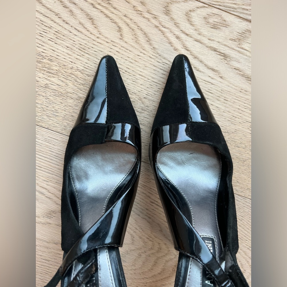 Enzo Angiolini sling back heels